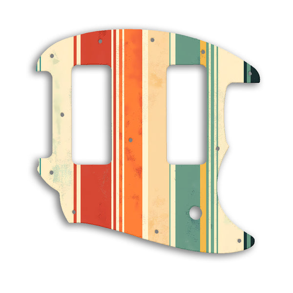 Fender Offset Series Mustang Custom Pickguard Scratchplate RETRO Design