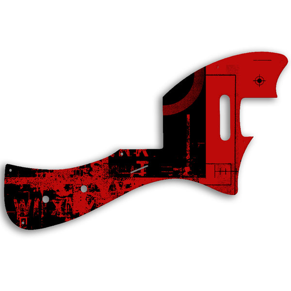 Fender Parallel Universe Meteora Custom Pickguard Scratchplate ABSTRACT Design