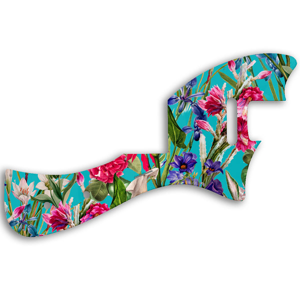 Fender Parallel Universe Meteora Custom Pickguard Scratchplate FLOWERS Design