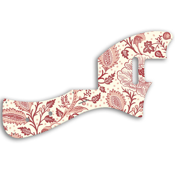 Fender Parallel Universe Meteora Custom Pickguard Scratchplate INDIAN_FLORAL Design