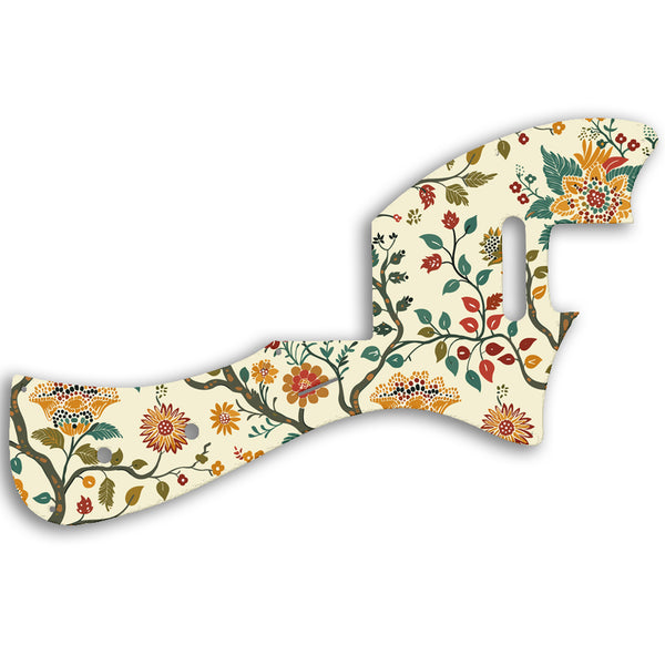 Fender Parallel Universe Meteora Custom Pickguard Scratchplate INDIAN_FLORAL Design