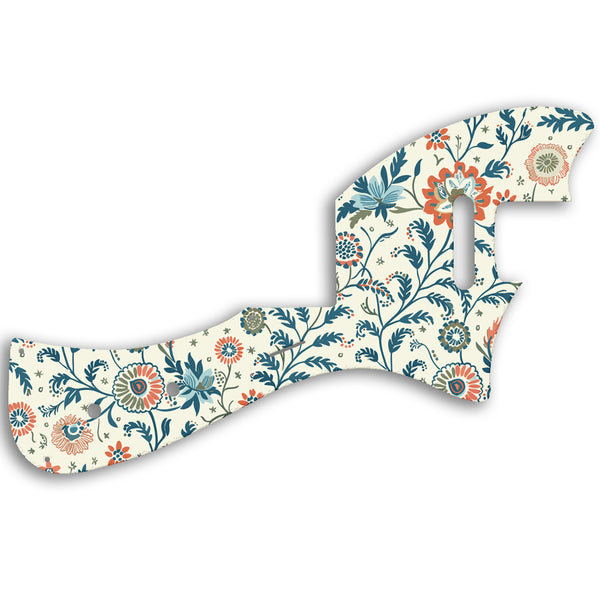 Fender Parallel Universe Meteora Custom Pickguard Scratchplate INDIAN_FLORAL Design