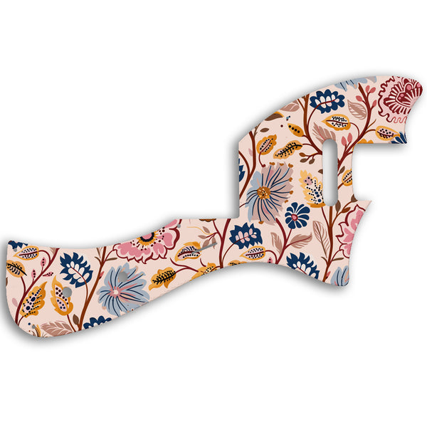 Fender Parallel Universe Meteora Custom Pickguard Scratchplate INDIAN_FLORAL Design