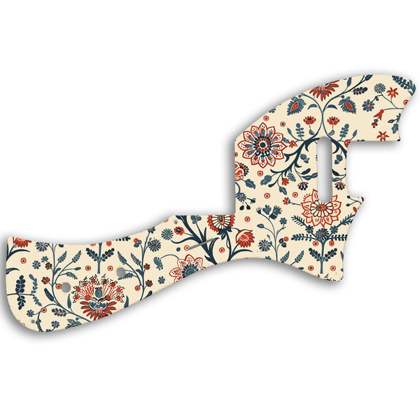 Fender Parallel Universe Meteora Custom Pickguard Scratchplate INDIAN_FLORAL Design