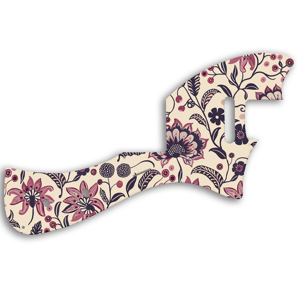 Fender Parallel Universe Meteora Custom Pickguard Scratchplate INDIAN_FLORAL Design