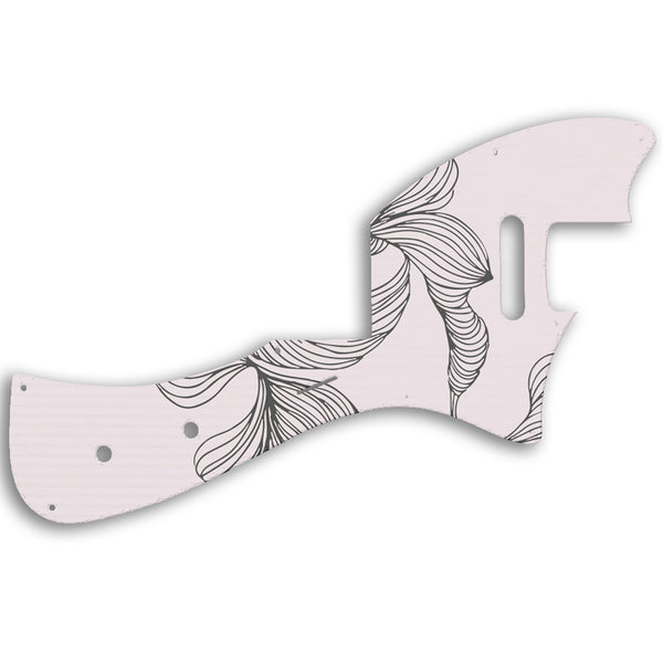 Fender Parallel Universe Meteora Custom Pickguard Scratchplate Line Design