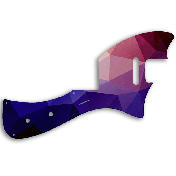 Fender Parallel Universe Meteora Custom Pickguard Scratchplate POLYGON Design