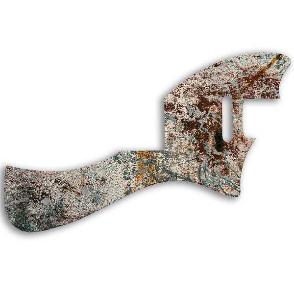 Fender Parallel Universe Meteora Custom Pickguard Scratchplate Rust Design