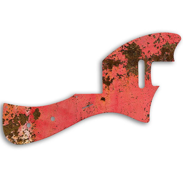 Fender Parallel Universe Meteora Custom Pickguard Scratchplate Rust Design