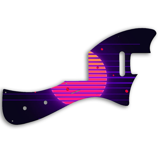 Fender Parallel Universe Meteora Custom Pickguard Scratchplate TRON Design