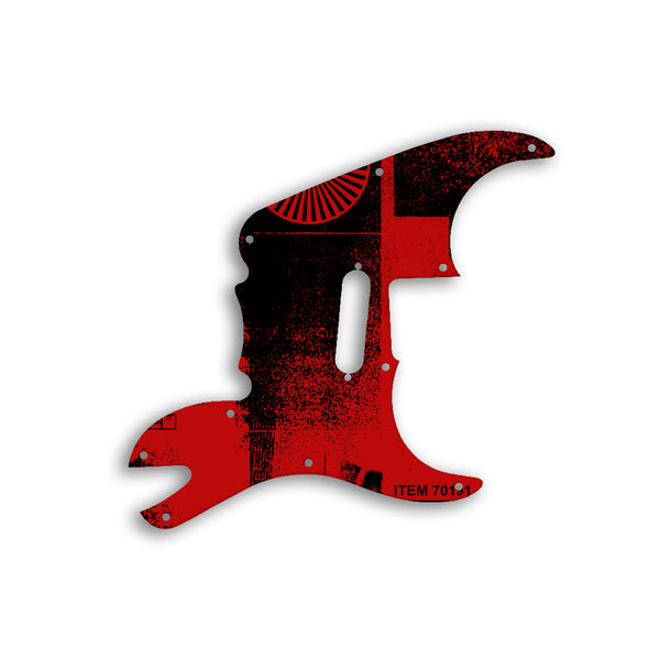 Fender Pawn Shop 51 Guitar Custom Pickguard Scratchplate ABSTRACT Design