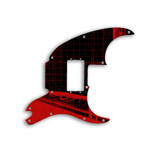 Fender Pawn Shop 72 Guitar Custom Pickguard Scratchplate ABSTRACT Design