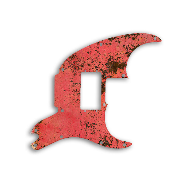 Fender Pawn Shop 72 Guitar Custom Pickguard Scratchplate Rust Design