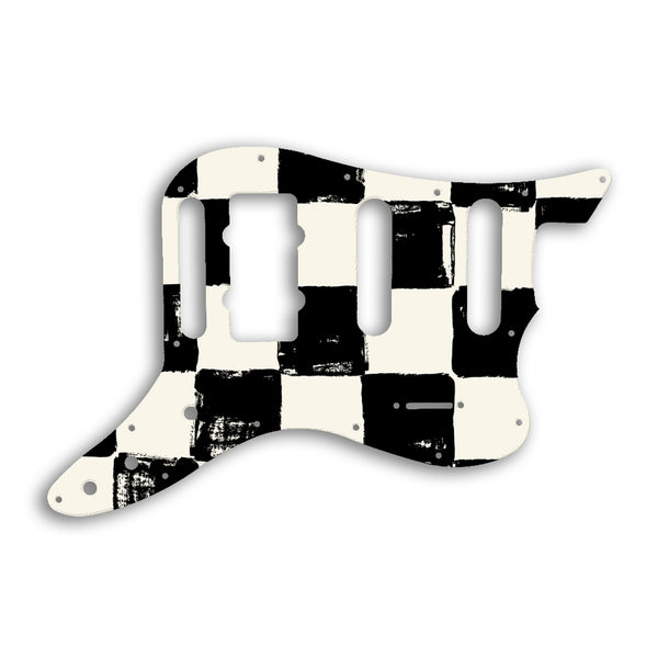 Fender Pawn Shop Bass VI Custom Pickguard Scratchplate CHESS Design