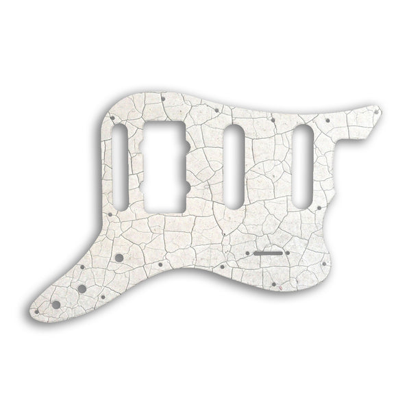 Fender Pawn Shop Bass VI Custom Pickguard Scratchplate CRACKED Design