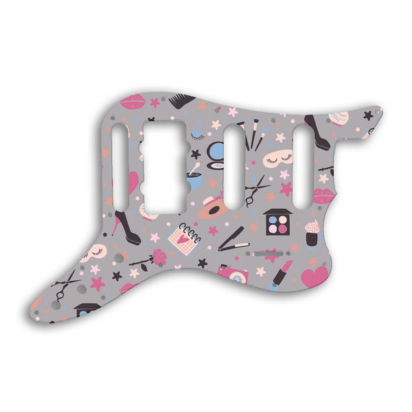 Fender Pawn Shop Bass VI Custom Pickguard Scratchplate GIRLY Design