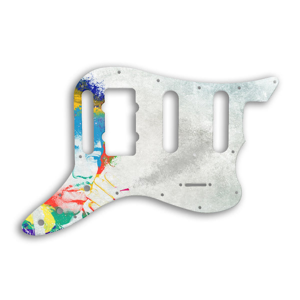 Fender Pawn Shop Bass VI Custom Pickguard Scratchplate Jimi Design