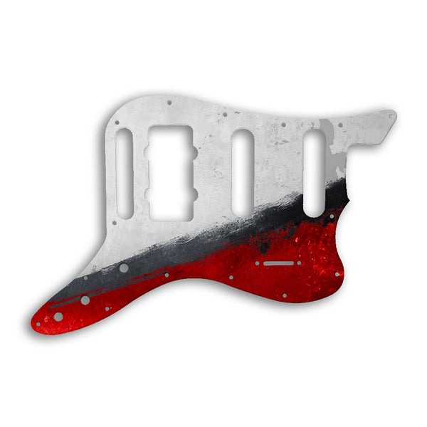 Fender Pawn Shop Bass VI Custom Pickguard Scratchplate PAINT Design