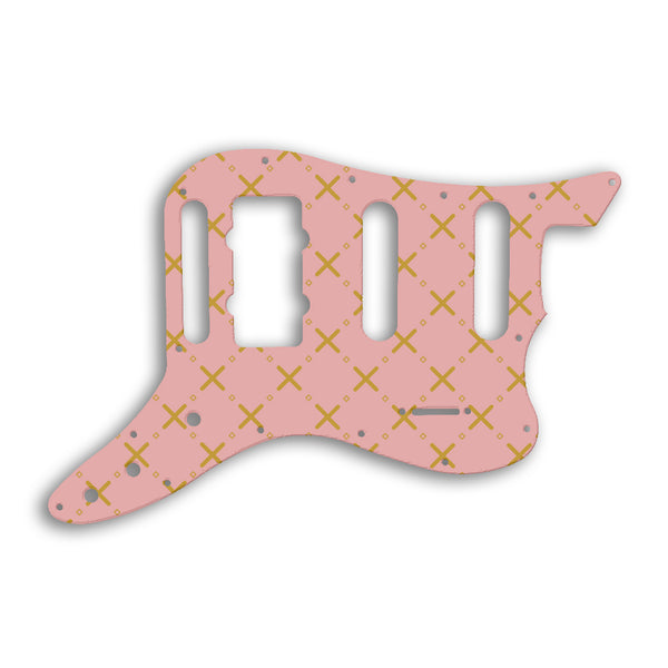 Fender Pawn Shop Bass VI Custom Pickguard Scratchplate Pattern Design