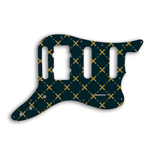 Fender Pawn Shop Bass VI Custom Pickguard Scratchplate Pattern Design