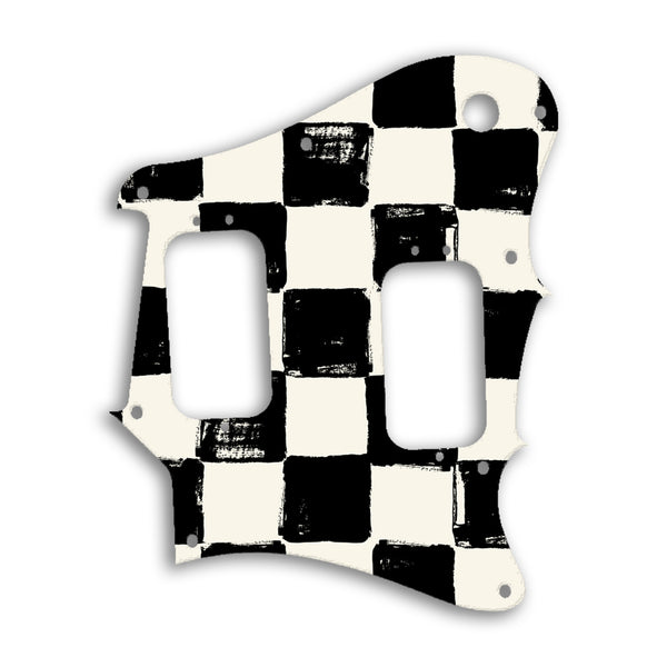 Fender Pawn Shop Super Sonic Custom Pickguard Scratchplate CHESS Design