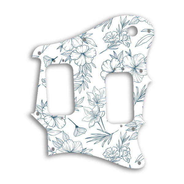 Fender Pawn Shop Super Sonic Custom Pickguard Scratchplate Floral Design