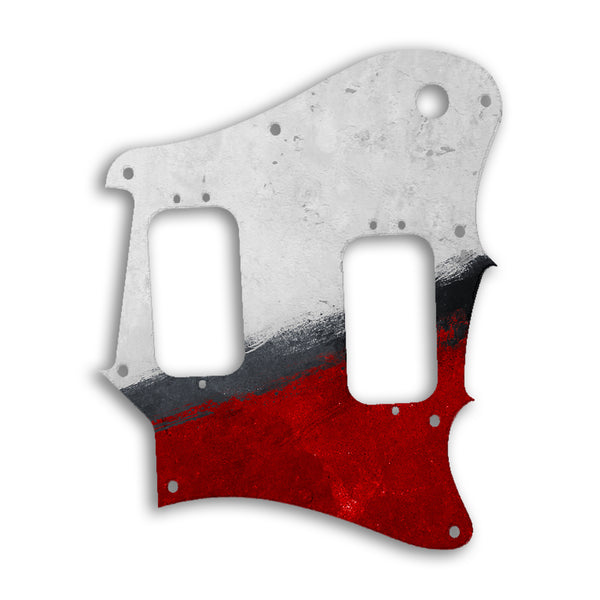 Fender Pawn Shop Super Sonic Custom Pickguard Scratchplate PAINT Design