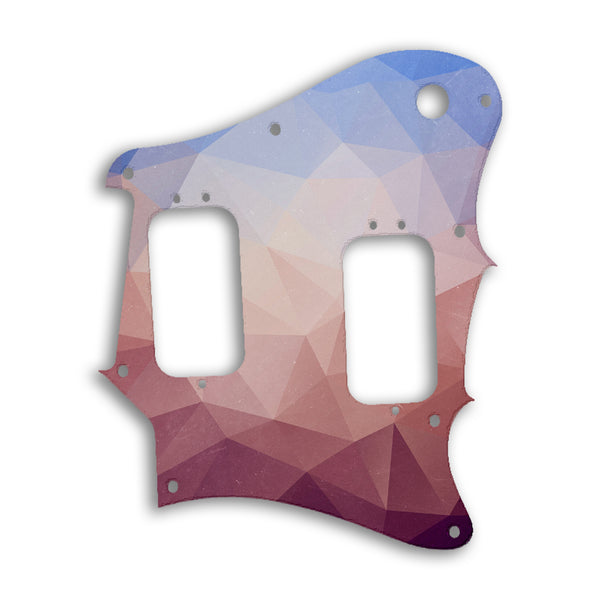 Fender Pawn Shop Super Sonic Custom Pickguard Scratchplate POLYGON Design