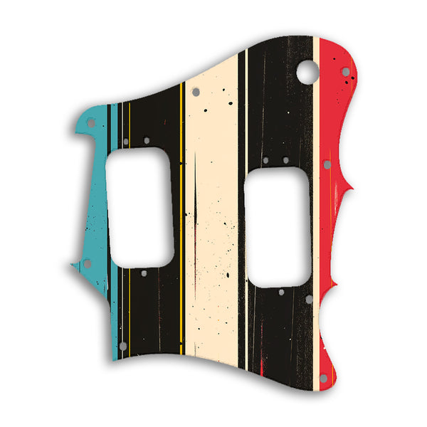 Fender Pawn Shop Super Sonic Custom Pickguard Scratchplate RETRO Design