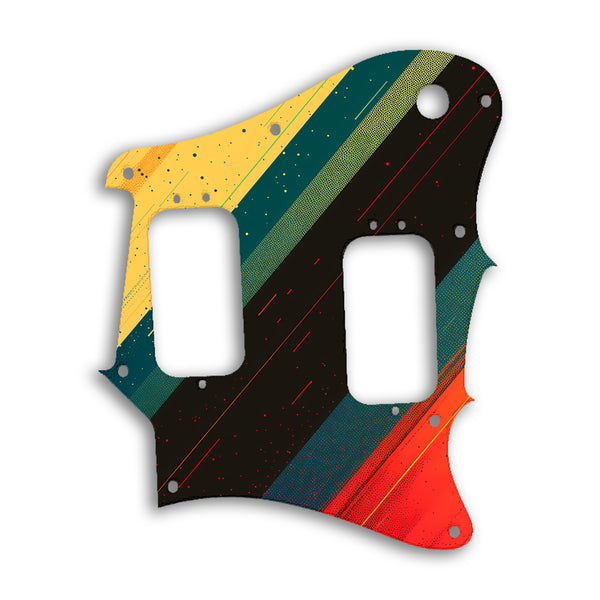 Fender Pawn Shop Super Sonic Custom Pickguard Scratchplate RETRO Design