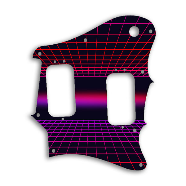 Fender Pawn Shop Super Sonic Custom Pickguard Scratchplate TRON Design