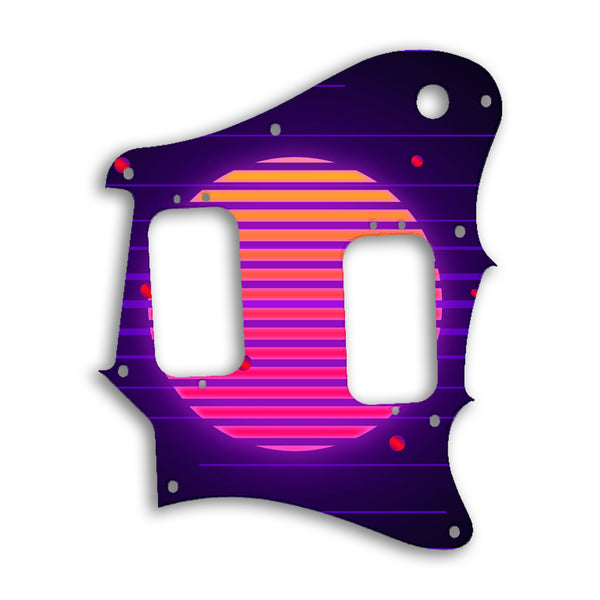 Fender Pawn Shop Super Sonic Custom Pickguard Scratchplate TRON Design