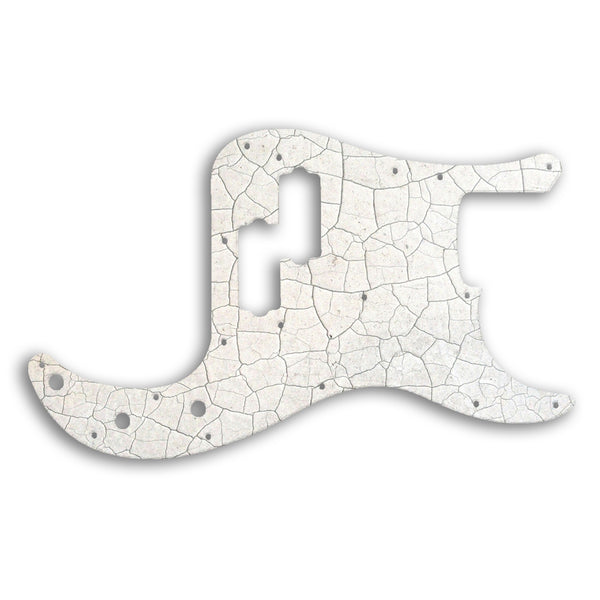 Fender PRECISION BASS USA 1970'S VINTAGE Custom Pickguard Scratchplate CRACKED Design