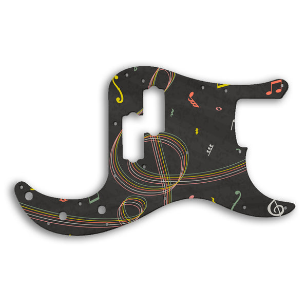 Fender PRECISION BASS USA 1970'S VINTAGE Custom Pickguard Scratchplate Music Design