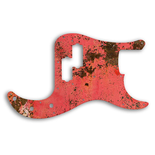 Fender PRECISION BASS USA 1970'S VINTAGE Custom Pickguard Scratchplate Rust Design