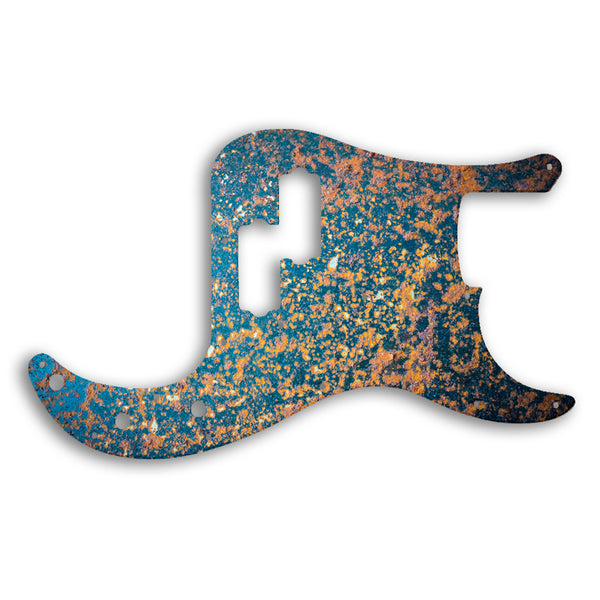 Fender PRECISION BASS USA 1970'S VINTAGE Custom Pickguard Scratchplate Rust Design