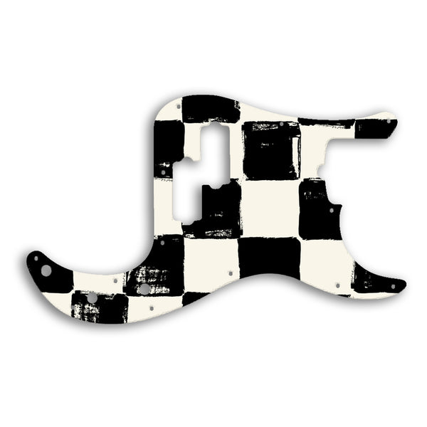 Fender PRECISION BASS USA STANDARD Custom Pickguard Scratchplate CHESS Design