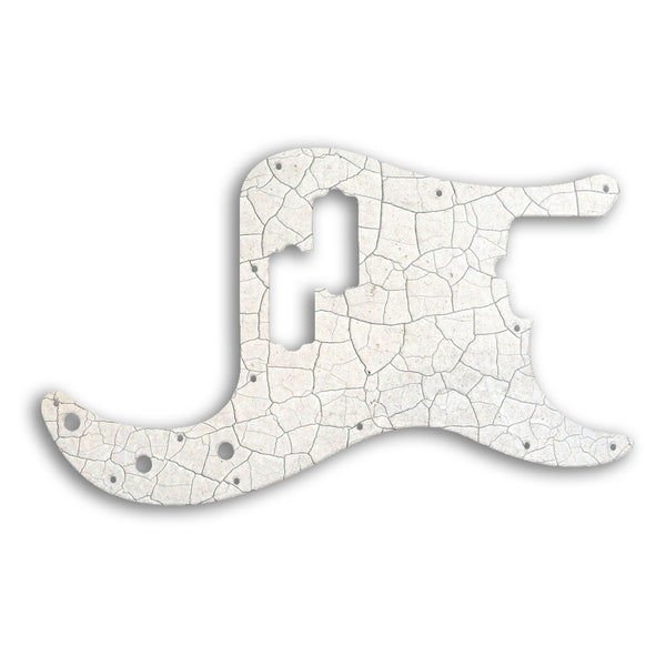 Fender PRECISION BASS USA STANDARD Custom Pickguard Scratchplate CRACKED Design