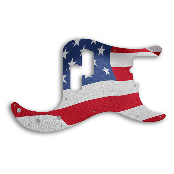 Fender PRECISION BASS USA STANDARD Custom Pickguard Scratchplate Flag Design