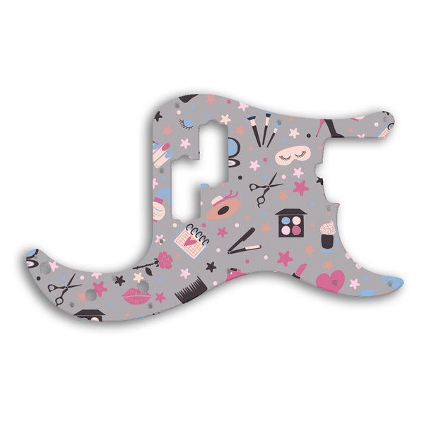 Fender PRECISION BASS USA STANDARD Custom Pickguard Scratchplate GIRLY Design