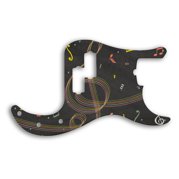 Fender PRECISION BASS USA STANDARD Custom Pickguard Scratchplate Music Design