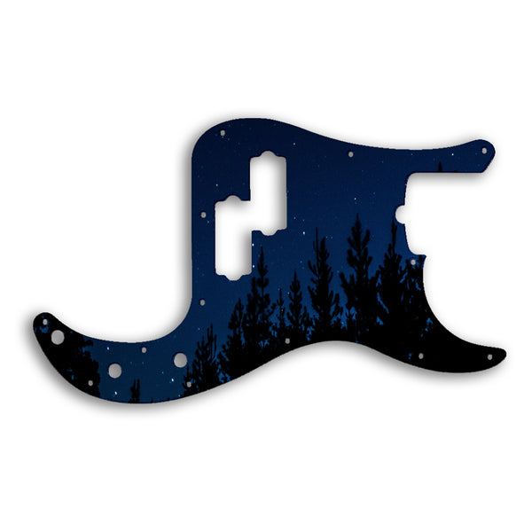 Fender PRECISION BASS USA STANDARD Custom Pickguard Scratchplate NIGHT Design