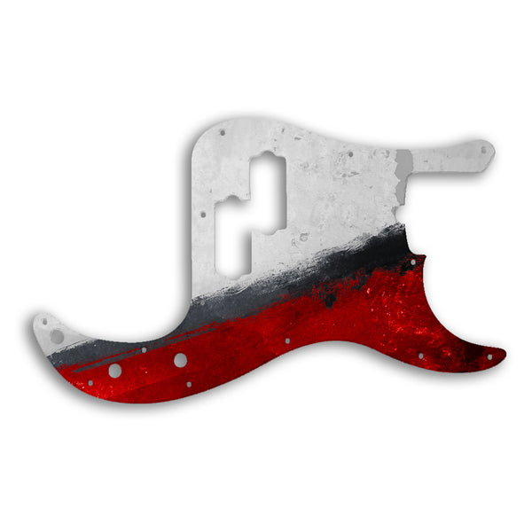 Fender PRECISION BASS USA STANDARD Custom Pickguard Scratchplate PAINT Design