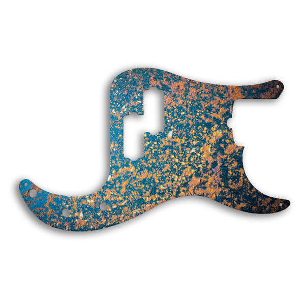 Fender PRECISION BASS USA STANDARD Custom Pickguard Scratchplate Rust Design