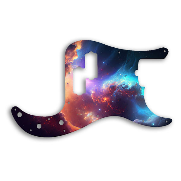 Fender PRECISION BASS USA STANDARD Custom Pickguard Scratchplate Space Design