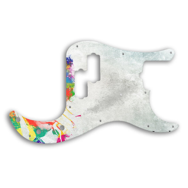 Fender Precision Bass USA 5 String Custom Pickguard Scratchplate Jimi Design