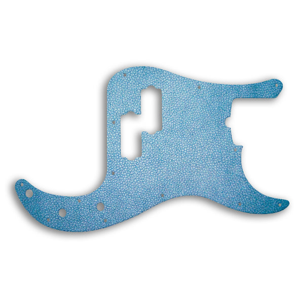 Fender Precision Bass USA 5 String Custom Pickguard Scratchplate LEATHER Design