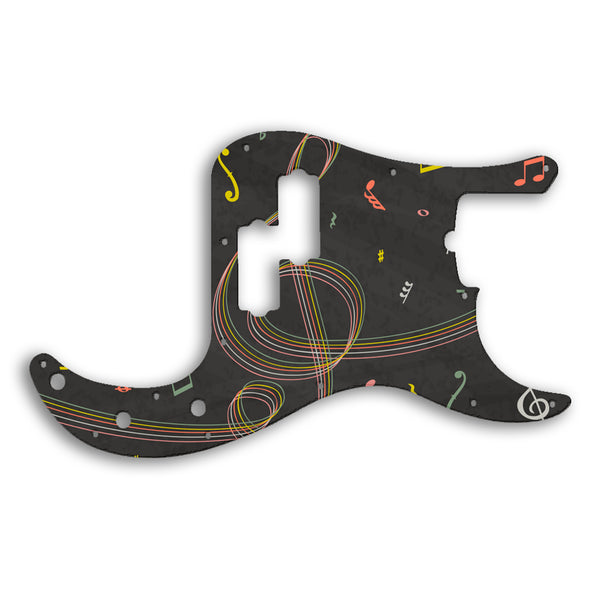 Fender Precision Bass USA 5 String Custom Pickguard Scratchplate Music Design