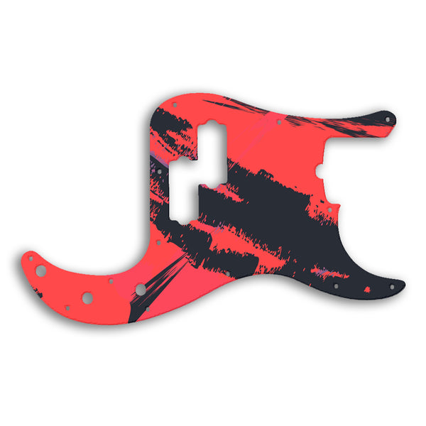 Fender Precision Bass USA 5 String Custom Pickguard Scratchplate PAINT Design