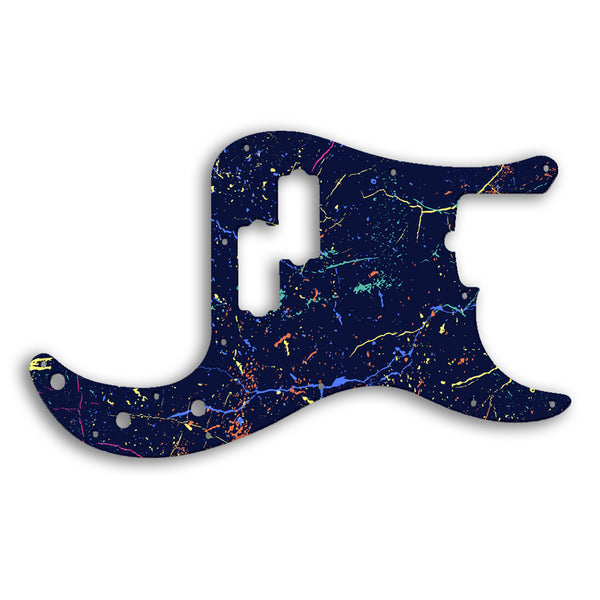 Fender Precision Bass USA 5 String Custom Pickguard Scratchplate PAINT Design